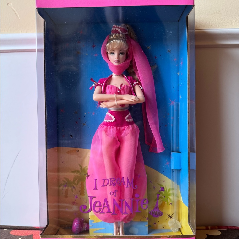 I Dream of Jeannie Doll in Pink Outfit